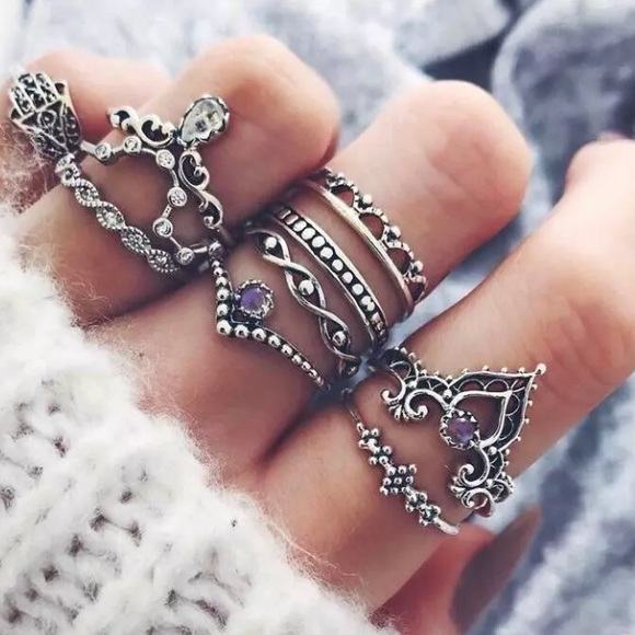 Boutique Jewelry - ✯ Tibetan Bohemian Rings Set
